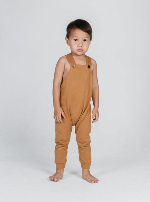 Grow with Me Romper in Cinnamon