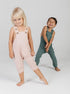 Grow with Me Romper in Dusty Pink