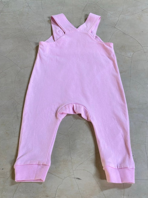 Grow with Me Romper in Pink