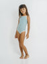 One-piece swimsuit in Light Blue